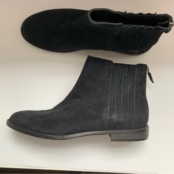 Eileen Fisher Rich Suede Bootie Ankle Sz 9 - Picture 3 of 7